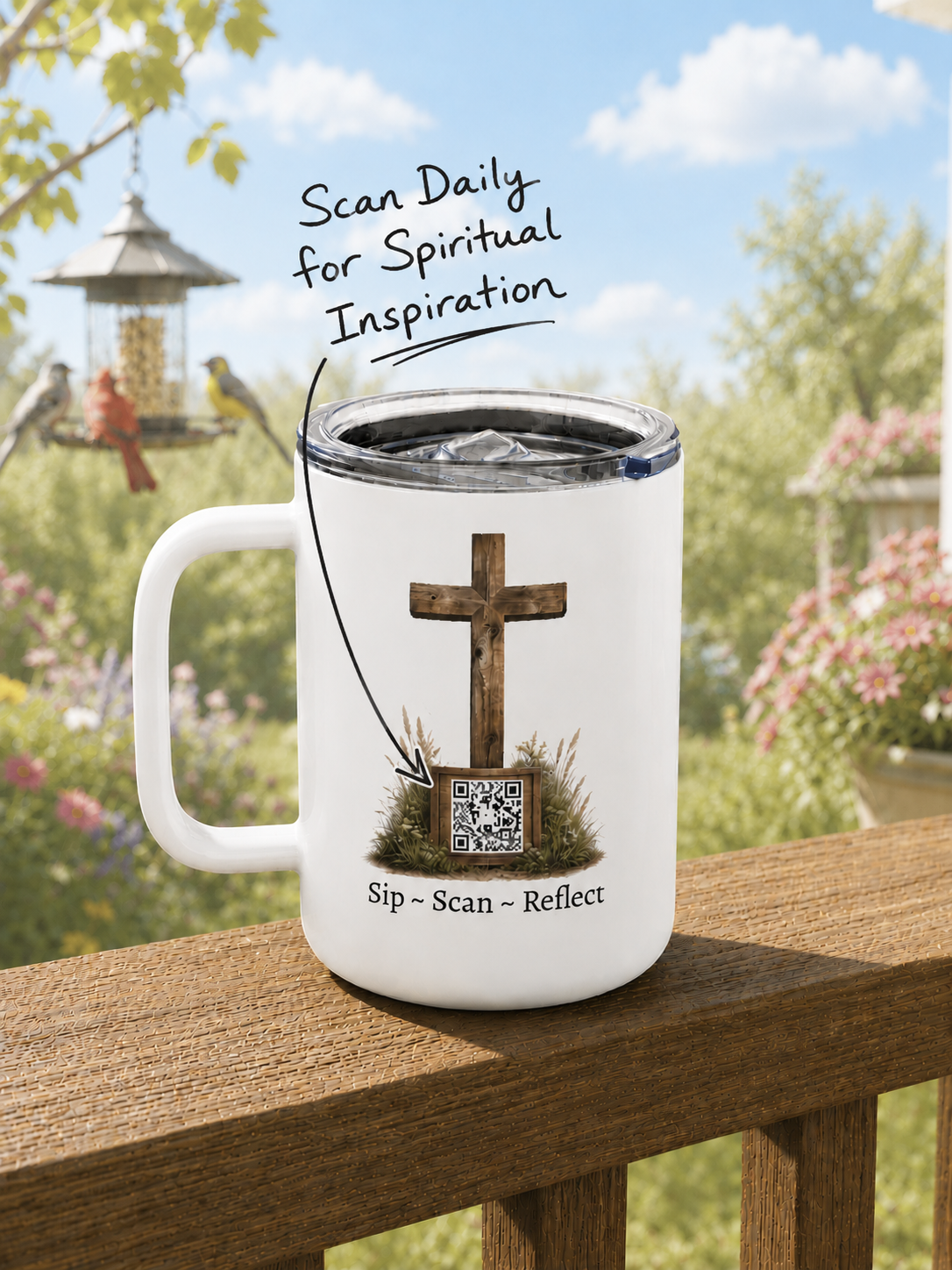 Walk by Faith SS mug back