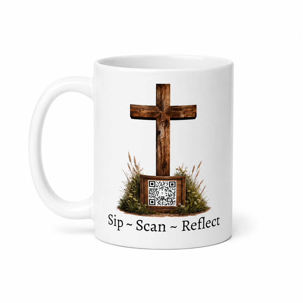 Walk By Faith mug back